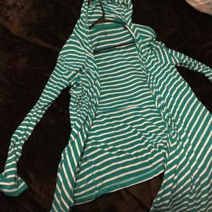 Striped cardigan